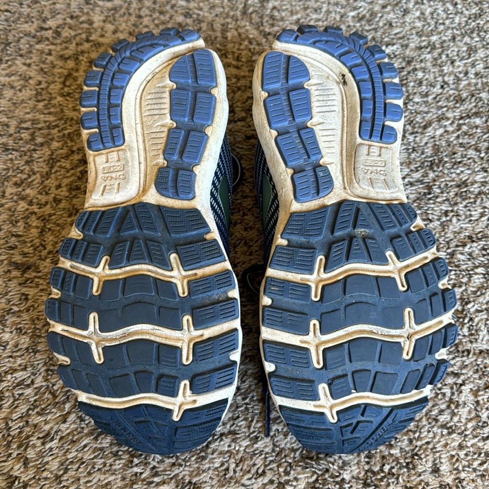 Brooks Ghost 12 Women’s 7.5 Running Gym Athletic Blue Shoes - Picture 4 of 8